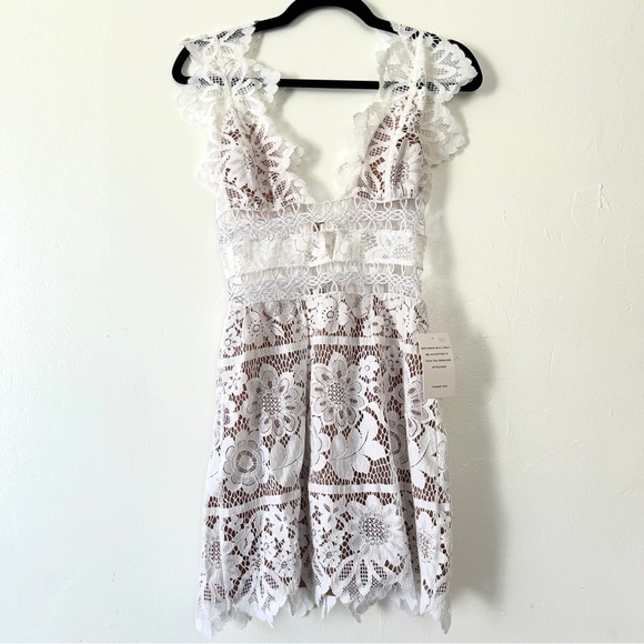HOT ! For Love And Lemons Mon Cheri Dress For Love Lemons Mon Cheri Mini  Dress Size Medium